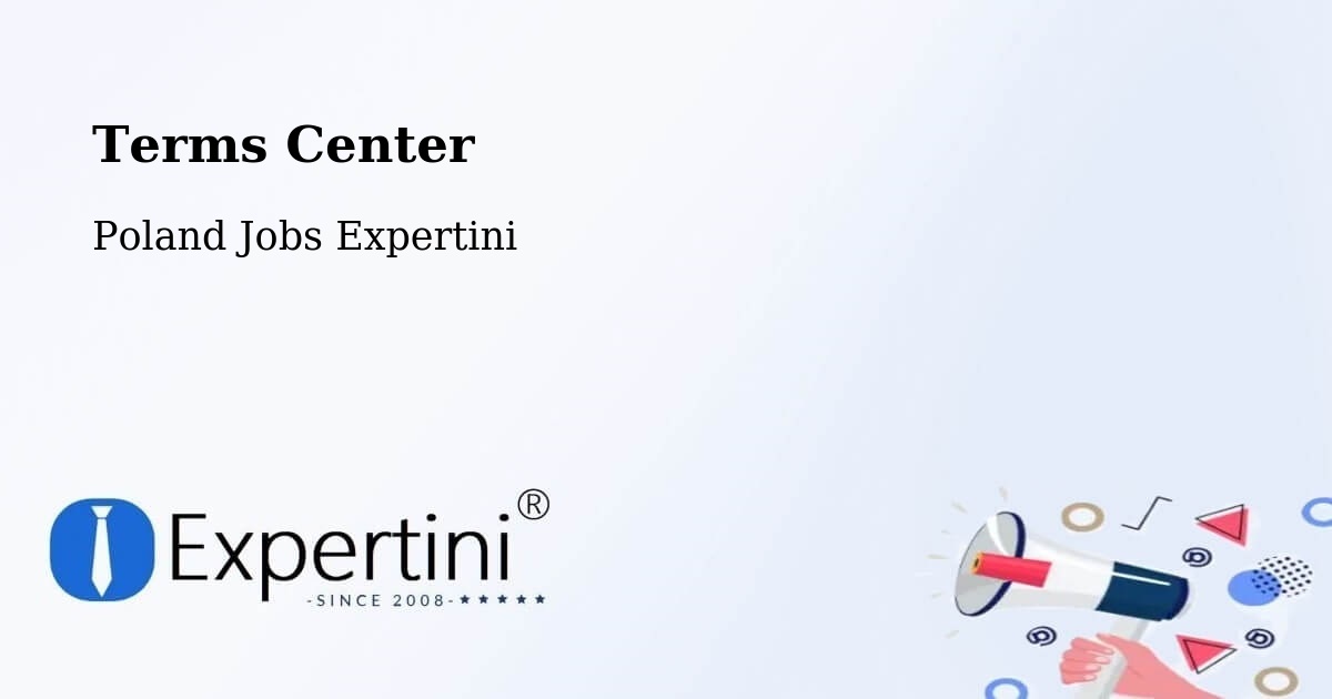 Terms of Service – Borne Sulinowo - Poland Jobs Expertini